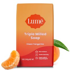 Lume Triple Milled Bar Soap - Rich Moisture & Gentle Cleansing - Paraben Free.