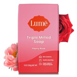 Lume Triple Milled Bar Soap - Rich Moisture & Gentle Cleansing - Paraben Free.